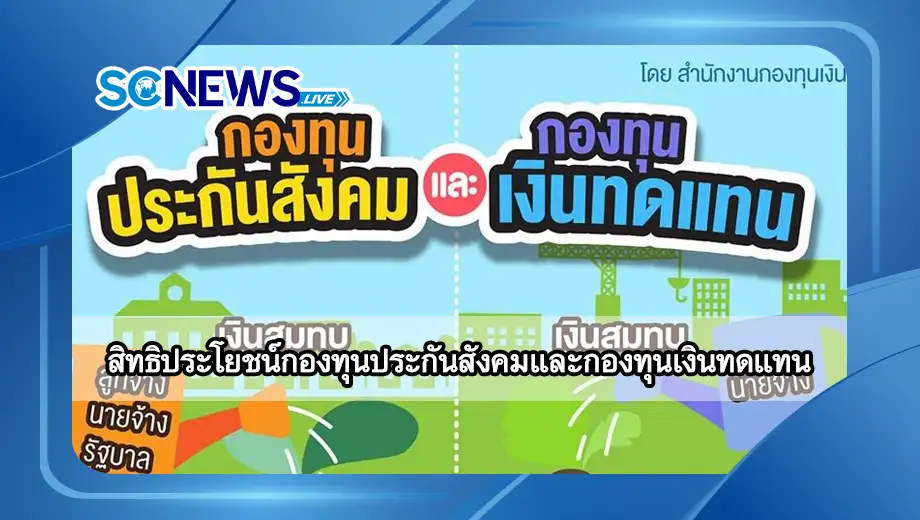 สิทธิประโยชน์กองทุนประกันสังคมและกองทุนเงินทดแทน